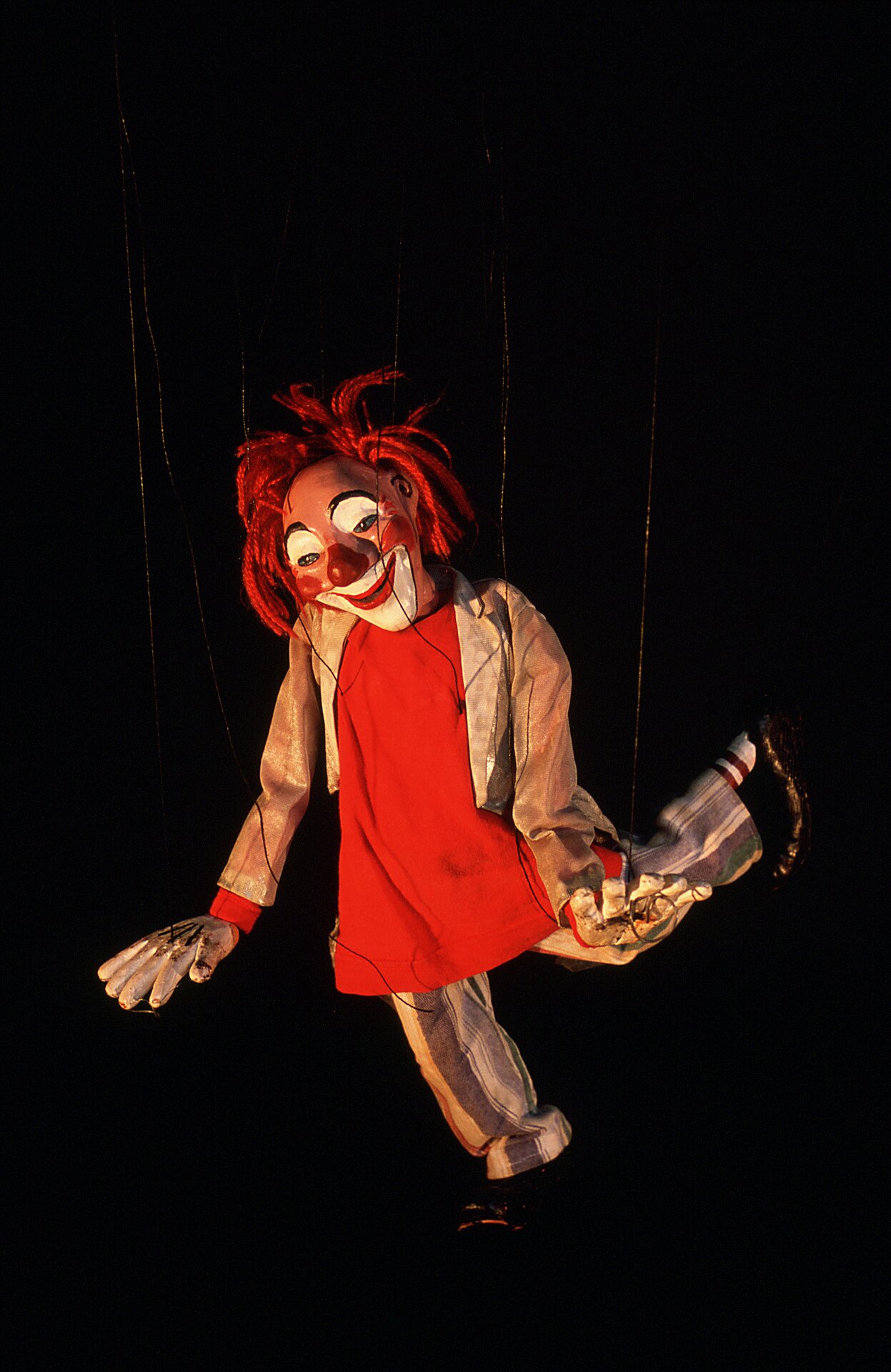 Marioneta de hilo del espectáculo 'Fragments' de Per Poc